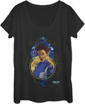 Fifth Sun Star Trek Discovery Geo Michael Women's Short Sleeve Tee Shirt T-Shirt | Perfect Gift Idea