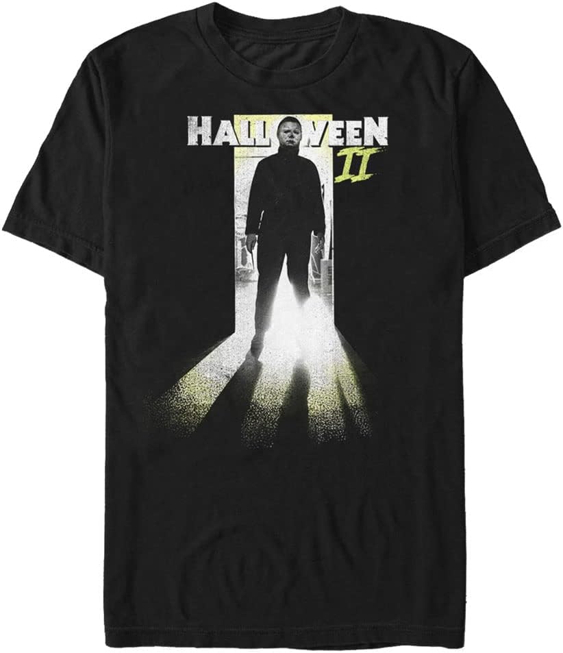 Fifth Sun Big & Tall Halloween 2 Michael Door Men's Tops Short Sleeve Tee Shirt T-Shirt | Viral Streetwear Style