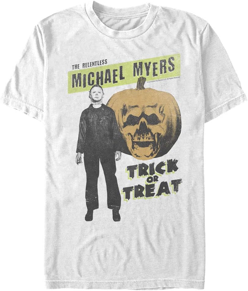 Fifth Sun Big & Tall Halloween 2 Michael Meyers Bright Men's Tops Short Sleeve Tee Shirt T-Shirt | Trending 2025