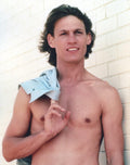 Michael Beck posed without Shirt Photo Print 8 x 10 T-Shirt | Viral Streetwear Style
