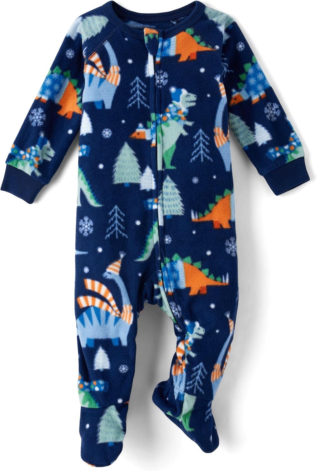 The Children's Place Baby Boys' and Toddler Fleece Long Sleeve Zip Front One Piece Footed Pajamas,Sleep & Play T-Shirt | Bestseller Style | ...