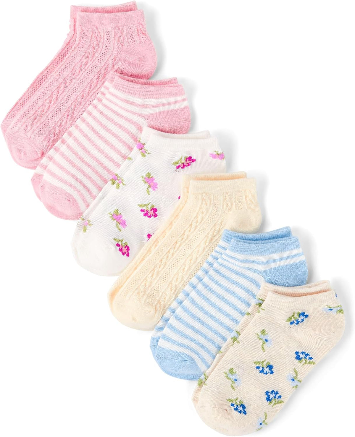 The Children's Place Girls' Ankle Socks Variety Pack Apparel | US Viral Pick | Daily Wear Essential