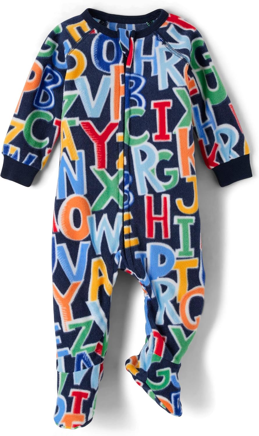 The Children's Place Boys' and Toddler Fleece Long Sleeve Zip Front One Piece Footed Pajamas,Sleep & Play T-Shirt | Google Shopping Optimize...