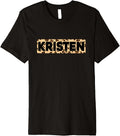 Funny Kristen Leopard Print Personalized Name Kristen Premium Apparel Viral TikTok Find US Top Pick