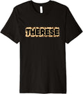 Funny Therese Leopard Print Personalized Name Therese Premium Apparel Viral TikTok Find Hot Right Now