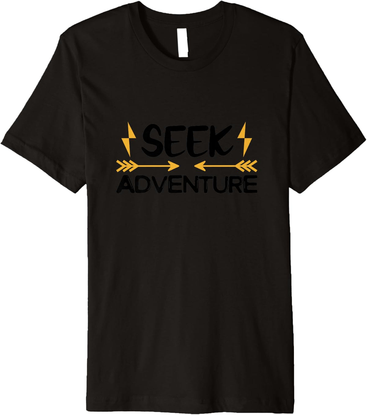 t-shir tseek adventure, nature is my happy place Premium Apparel | Premium Quality | Daily Wear Essential