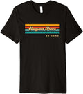 Vintage Sunset Stripes Sheffield Place, Arizona Premium Apparel | Top Conversion Title | Daily Wear Essential