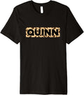 Funny Quinn Leopard Print Personalized Name Quinn Premium Apparel Comfort Fit US Top Pick