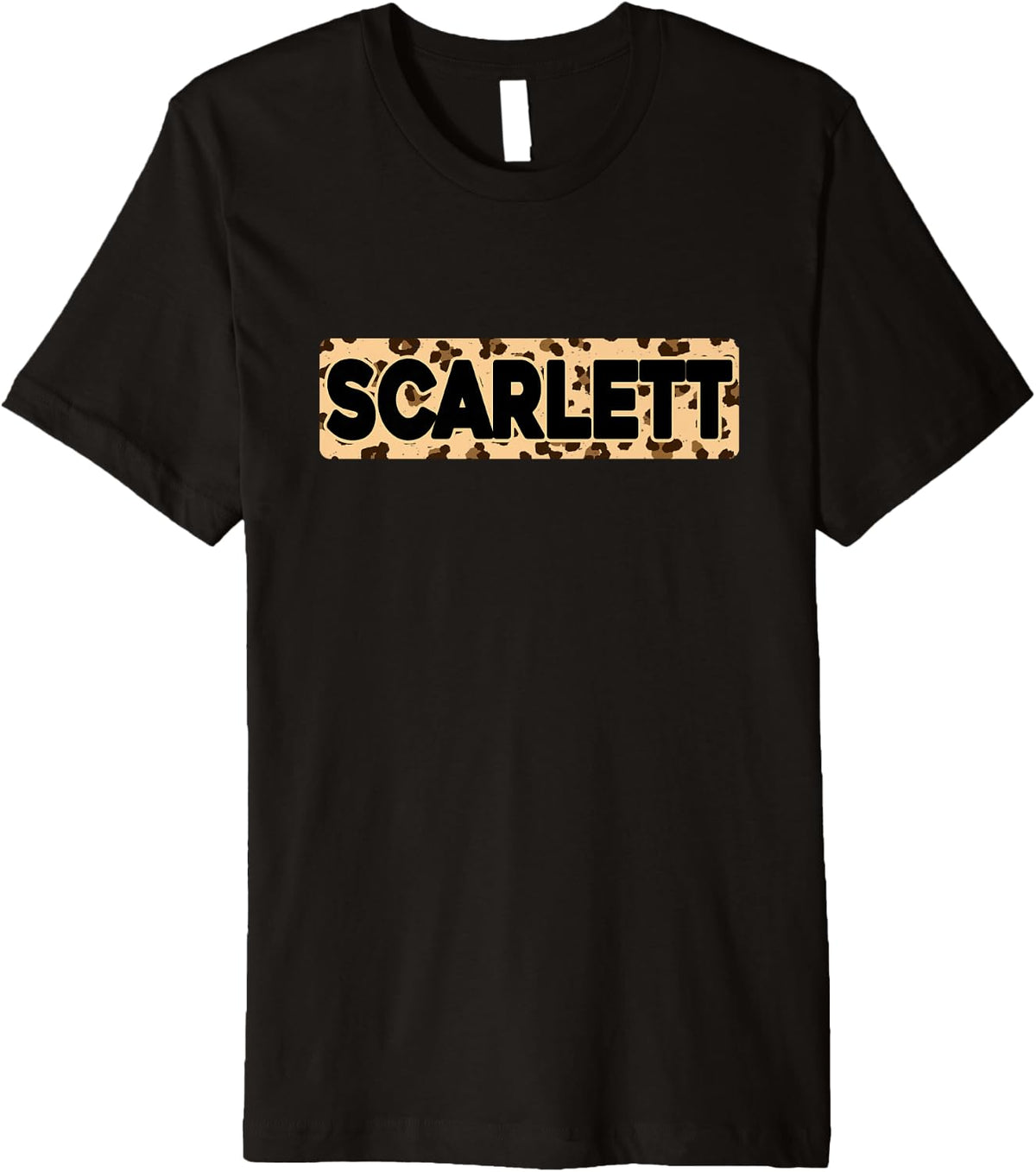 Funny Scarlett Leopard Print Personalized Name Scarlett Premium Apparel High Search Demand Hot Right Now