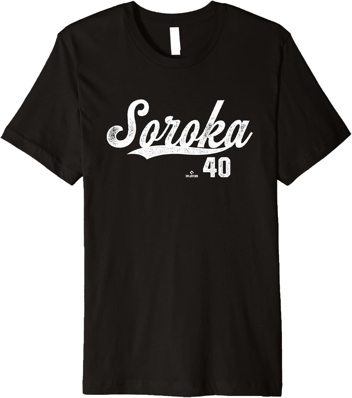 Distressed Swoosh Michael Soroka Chicago Baseball MLBPA Premium Apparel | Premium Quality