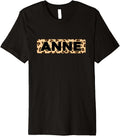 Funny Anne Leopard Print Personalized Name Anne Premium Apparel Trending US Everyday Wear