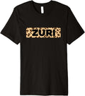 Funny Zuri Leopard Print Personalized Name Zuri Premium Apparel High Search Demand Best Seller Look