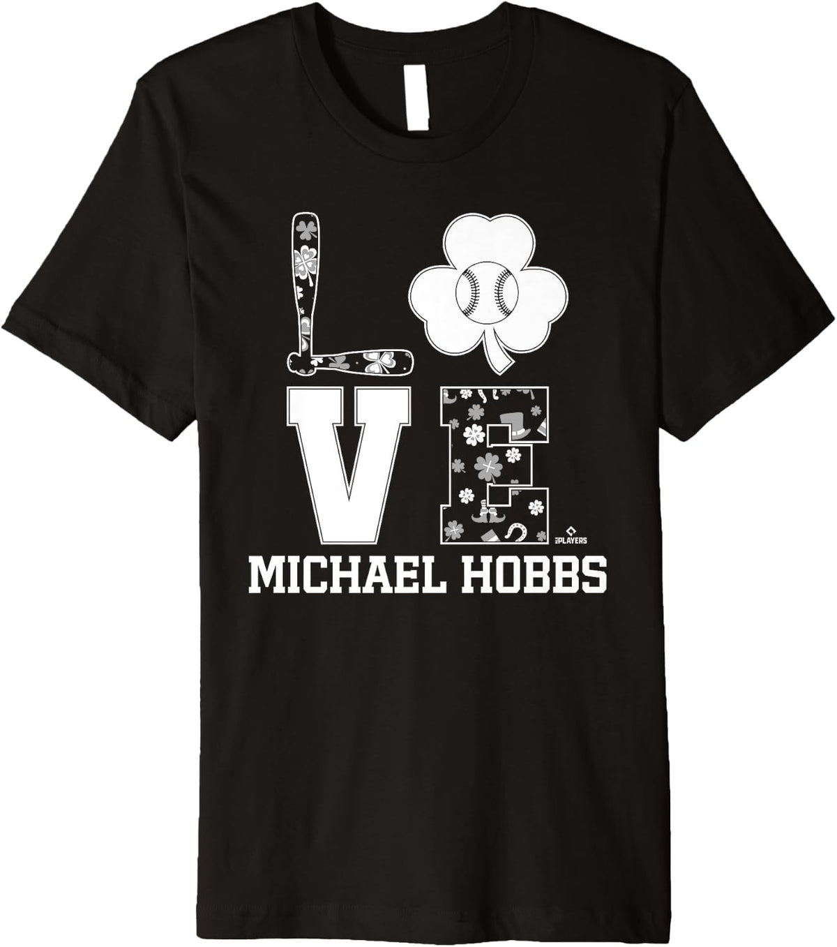 St Patrick's Day Love Floral Michael Hobbs Prospect Baseball Premium Apparel | Perfect Gift Idea