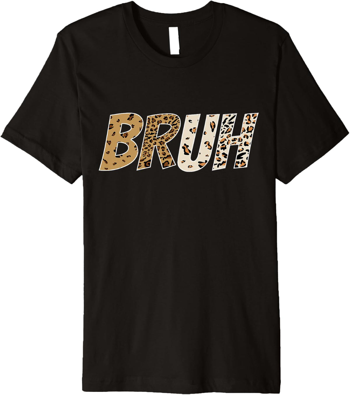 Leopard Cheetah Animal Print Tee Funny Bruh For Boys Girls Premium T Shirt Streetwear Style US Top Pick