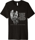 Religious Saint Michael Warrior Defender Illustration Premium Apparel | Premium Quality