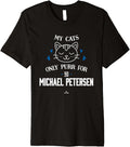 Cat Lovers for Michael Petersen Los Angeles Baseball MLBPA Premium Apparel | Premium Quality