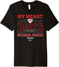My Heart Beats for Michael Busch Chicago Baseball MLBPA Premium Apparel | Perfect Gift Idea