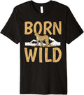 Born Wild Cheetah Wildlife Animal Zookeeper Zookeeping Premium Apparel Viral TikTok Find Best Seller Look