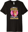 Cheetah Print Just A Girl Who Loves Cheetahs Premium Apparel Trending US Gift Ready