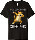 Cute Cheetah Design For Girls Kids Cat Animal Cheetah Lovers Premium Apparel High Search Demand Hot Right Now