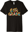 Funny Leopard Sixth Grade Back to School Kids Boys Girls Premium Apparel Streetwear Style Hot Right Now