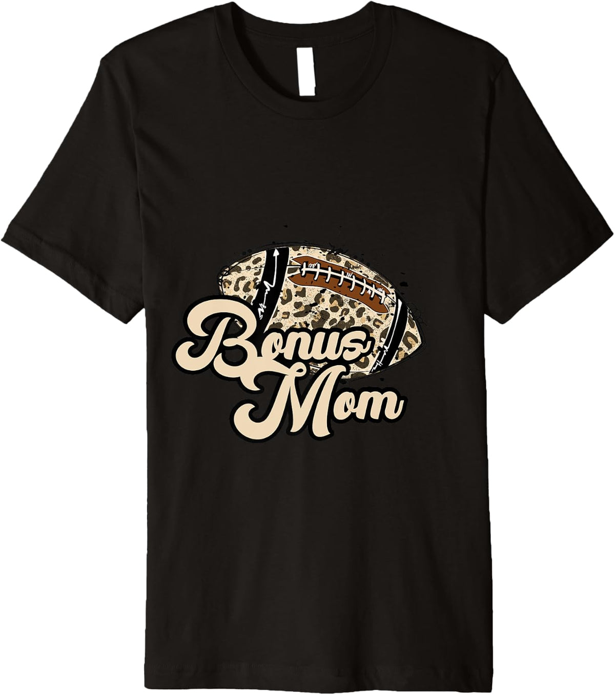 Football Bonus Mom Leopard Cheetah Print Ball Trendy Cute Premium Apparel Viral TikTok Find Everyday Wear