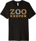 Zookeeper Animal Print Shirt Zoo Keeper costume for BoysKids Premium T Shirt Streetwear Style Gift Ready