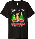 This is My Christmas Pajama Shirt Cheetah Xmas PJs Premium T Shirt Streetwear Style Fan Favorite