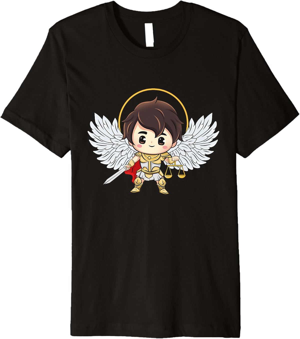 Cute Saint Michael the archangel Premium Apparel | Everyday Casual Wear