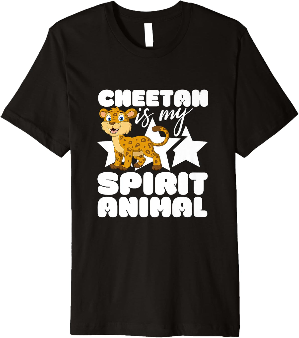 Cheetah is My Spirit Animal Kawaii Cartoon Funny Cheetahs Premium Apparel High Search Demand Best Seller Look