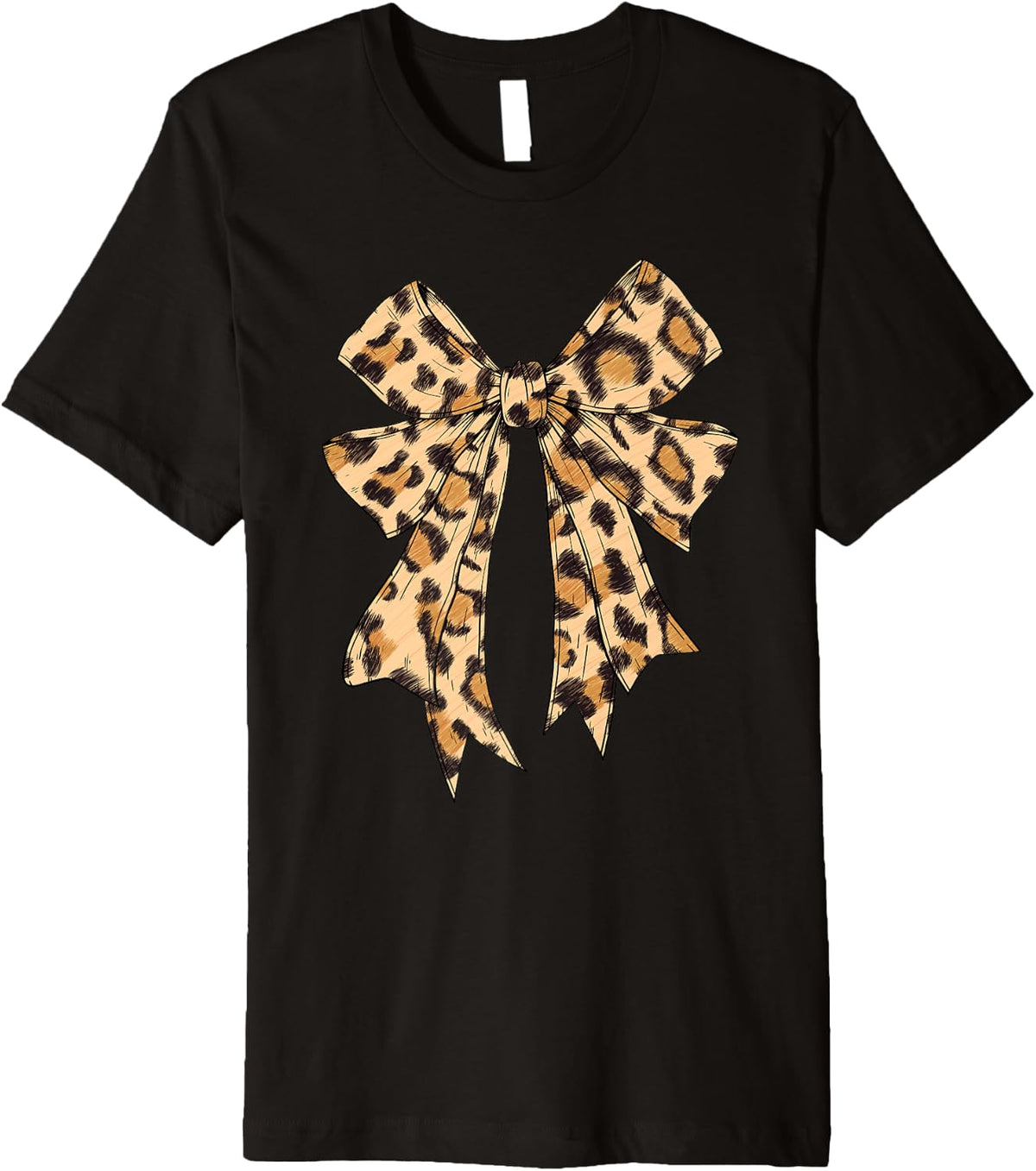 Coquette Bow Leopard Cheetah For Women Girls Trendy Girly Premium Apparel Viral TikTok Find Fan Favorite