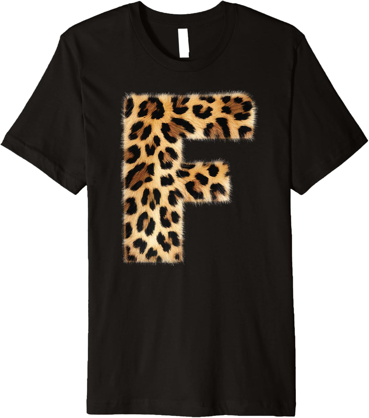 Letter F Cheetah Leopard Initial Print Name Zebra Matching Premium Apparel High Search Demand Hot Right Now