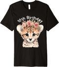Cheetah Birthday Girl 10th Birthday Zoo Party Outfit Boy Premium Apparel Viral TikTok Find Hot Right Now