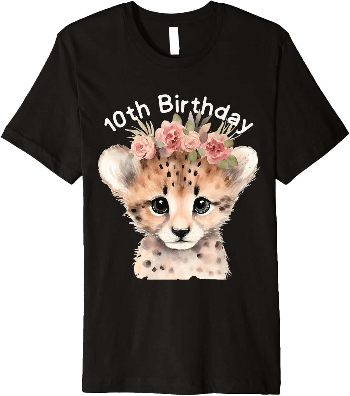 Cheetah Birthday Girl 10th Birthday Zoo Party Outfit Boy Premium Apparel Viral TikTok Find Hot Right Now