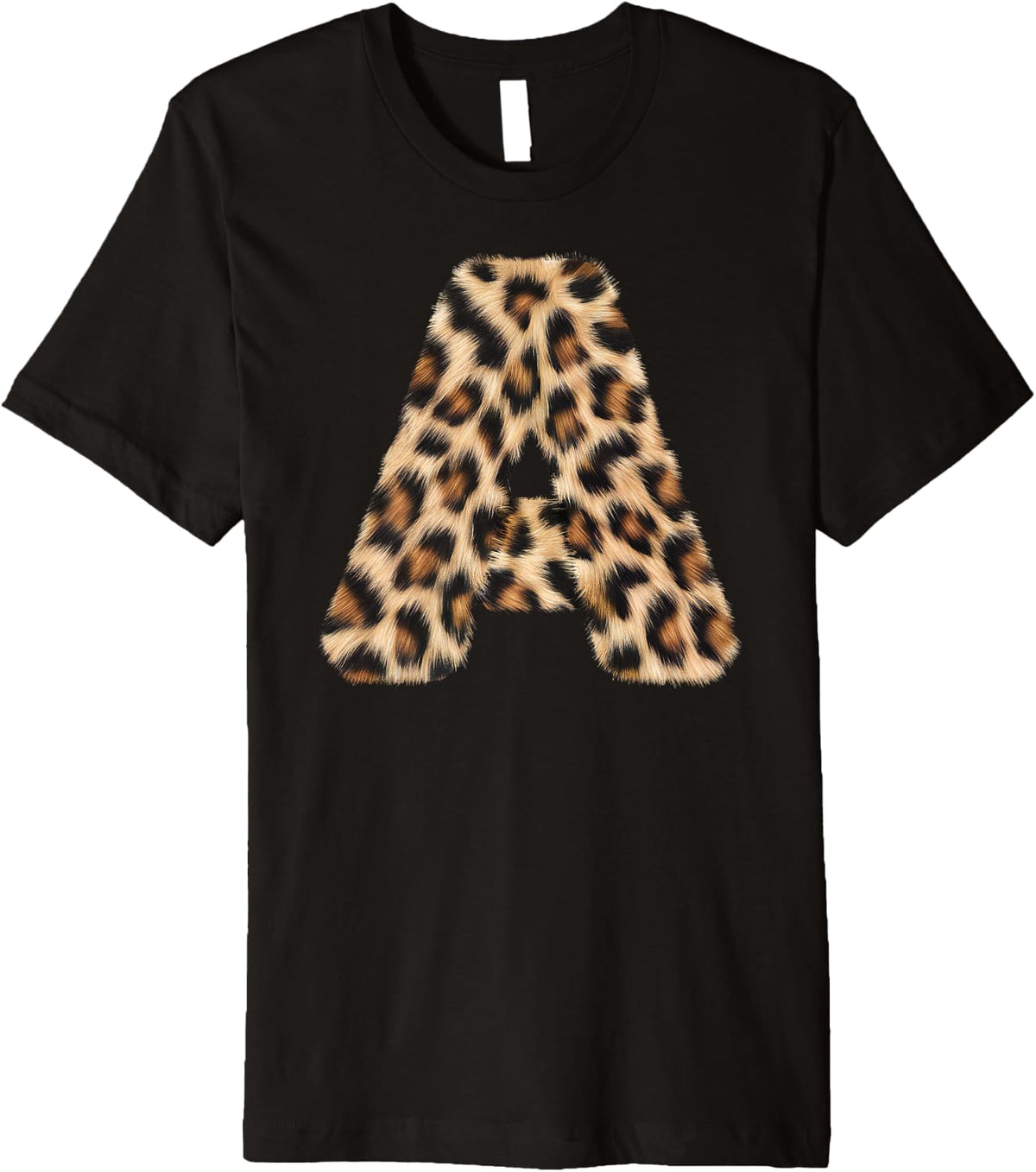 Letter A Cheetah Leopard Initial Print Name Zebra Matching Premium Apparel Viral TikTok Find Gift Ready