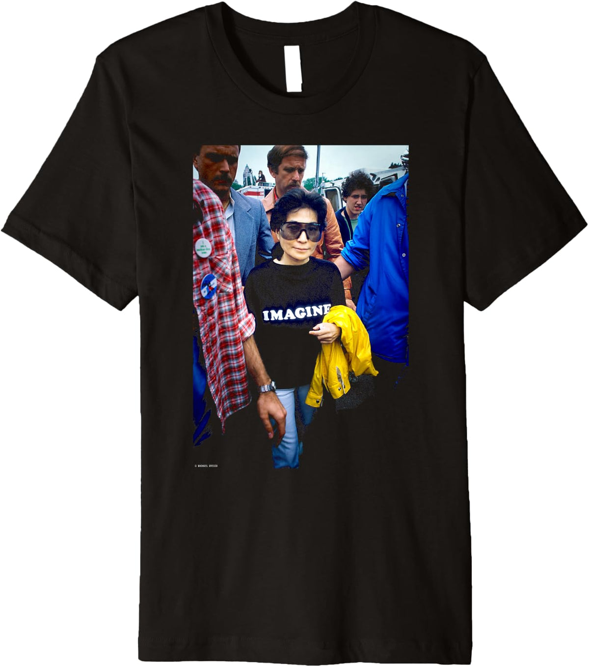 Singer & Artist Yoko ONO by Michael Grecco Premium Apparel | Everyday Casual Wear