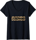 Funny Josephine Leopard Print Personalized Name Josephine V Neck Apparel Trending US Everyday Wear