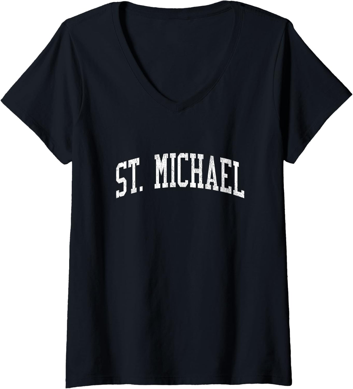 St. Michael MN Vintage Athletic Sports JS02 V-Neck Apparel | Perfect Gift Idea