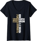 Womens Cute Cheetah Print Cross Christian Best Friend Bible Verse V Neck Apparel Comfort Fit Fan Favorite
