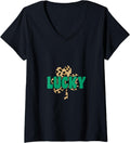 St Pats Lucky Cheetah V Neck Apparel High Search Demand Hot Right Now
