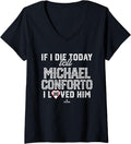 Womens I Loved Him Michael Conforto V-Neck Apparel | Perfect Gift Idea