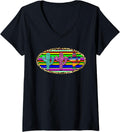 Womens Mexican Serape Cactus Succulent Fan Leopard Cheetah Print V Neck Apparel Streetwear Style Fan Favorite