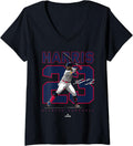 Number and Portrait Michael Harris Atlanta MLBPA V-Neck Apparel | Trending 2025