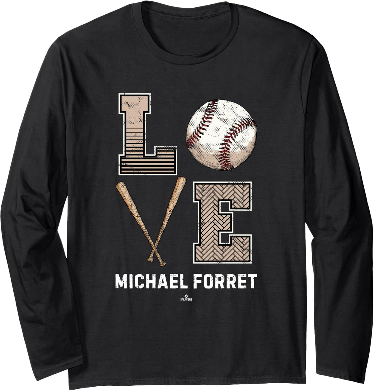 Baseball Love Michael Forret Prospect Baseball Fan Gear Long Sleeve Apparel | Viral Streetwear Style