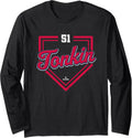 Home Plate Gameday Michael Tonkin Atlanta MLBPA Long Sleeve Apparel | Trending 2025