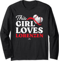 This Girl Loves Michael Lorenzen Philadelphia MLBPA Long Sleeve Apparel | Perfect Gift Idea