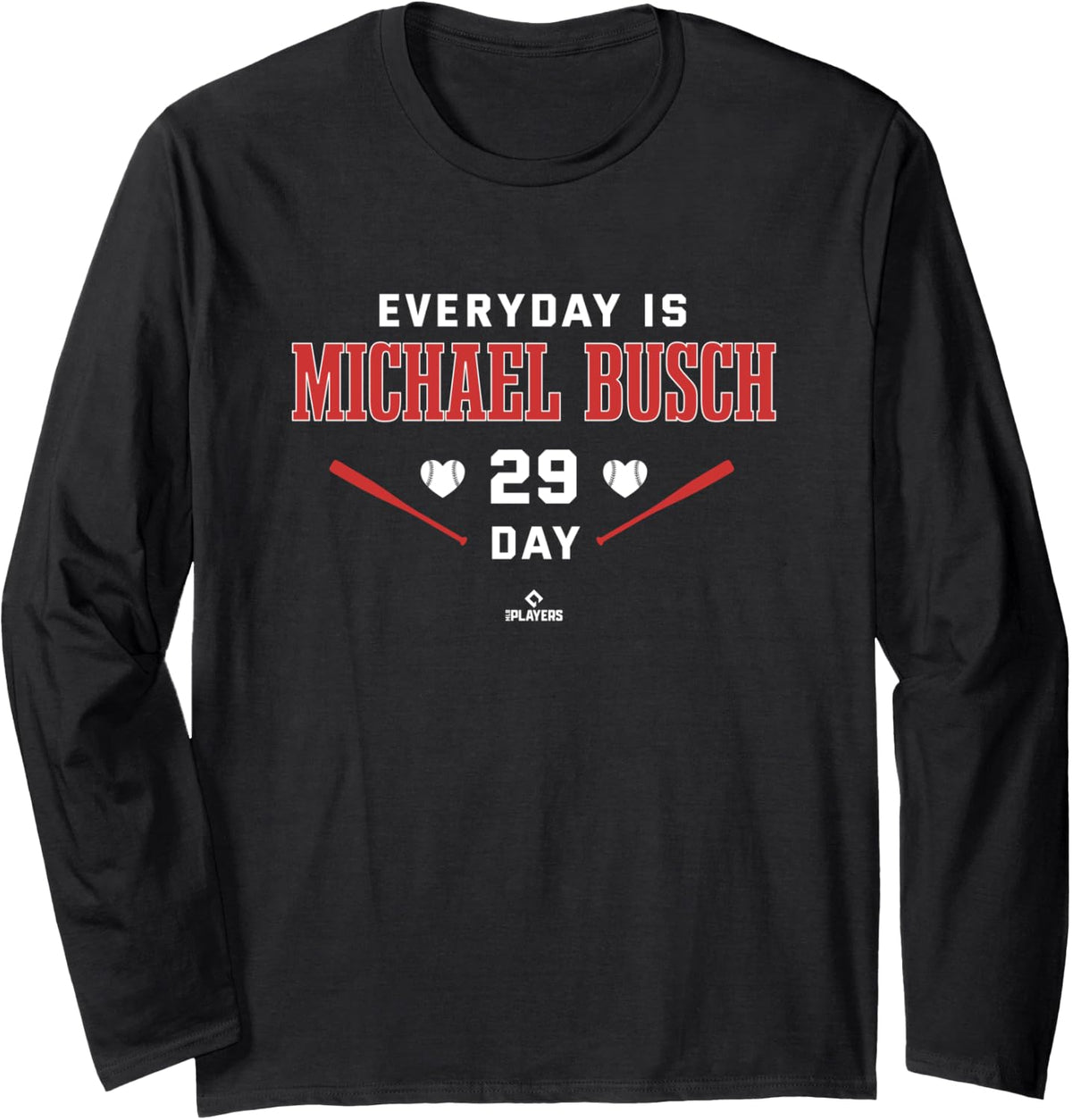 Everyday Is Michael Busch Chicago Baseball MLBPA Long Sleeve Apparel | Everyday Casual Wear