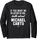 Talk About Michael Cantu Prospect Baseball Fan Gear Long Sleeve Apparel | Premium Quality