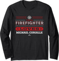 This Firefighter Loves Michael Curialle Prospect Baseball Long Sleeve Apparel | Premium Quality