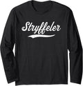 Distressed Script Michael Stryffeler Prospect Baseball Fan Long Sleeve Apparel | Trending 2025